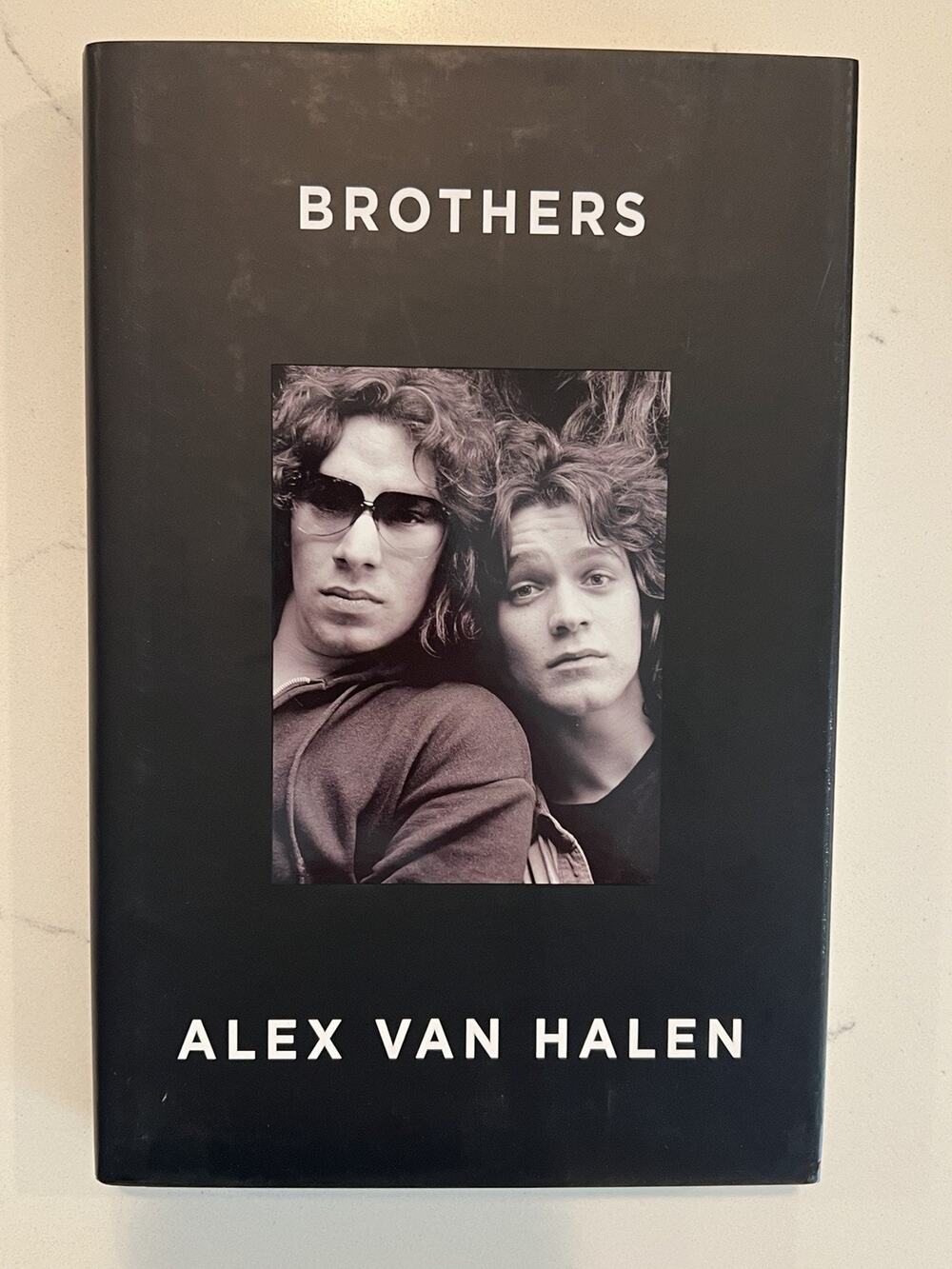 Alex Van Halen SIGNED BOOK Brothers FIRST EDITION Hardcover AUTOGRAPHED #1